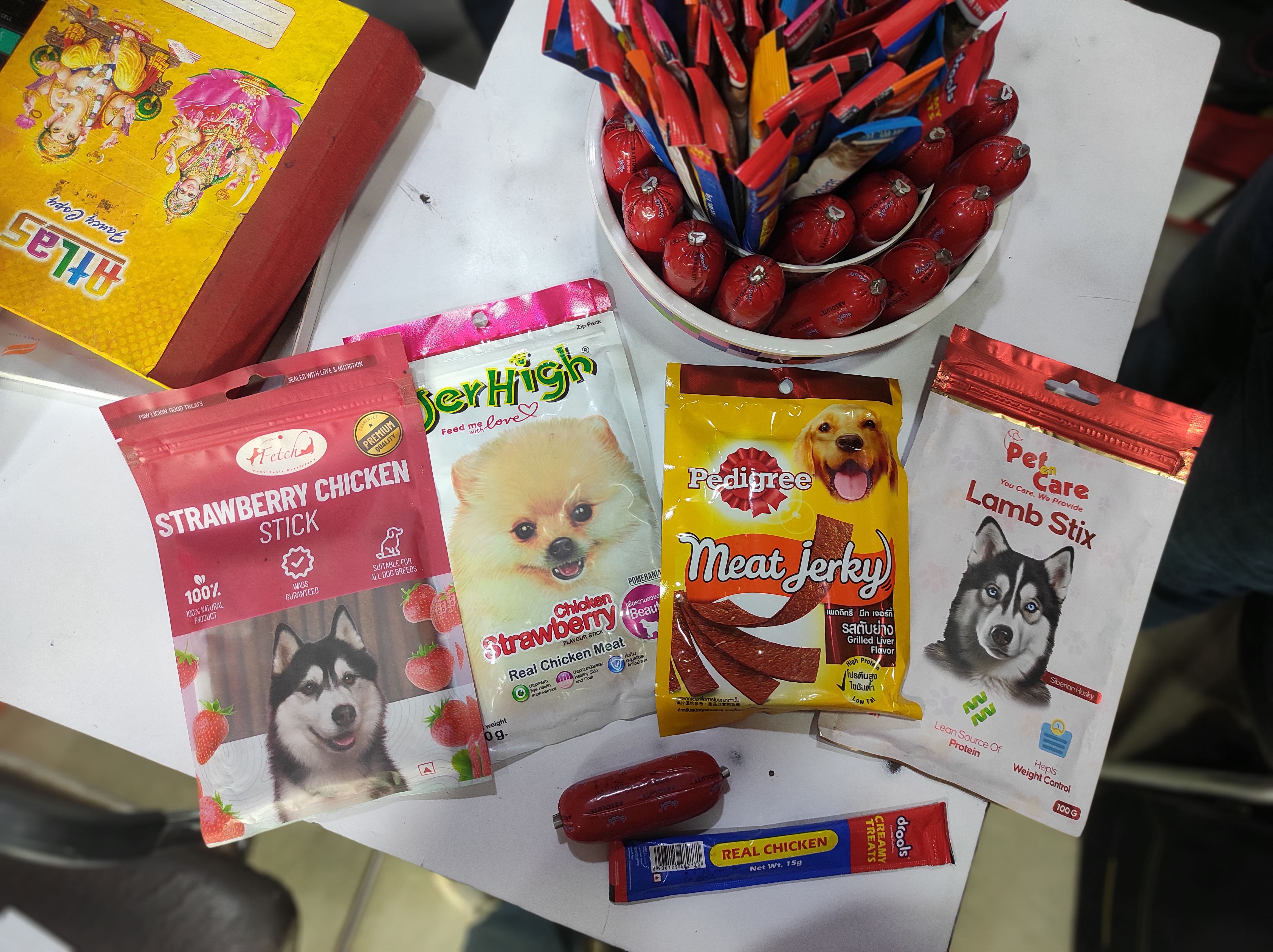 Welcome to Pets World Patna, your go-to destination for comprehensive pet care services and quality pet products. We offer a range of services, including pet care, grooming, and a variety of accessories. Explore our extensive collection of dog, cat, and rabbit breeds, along with a wide selection of pet accessories, food, treats, and healthcare products. Visit us at Rajendra Nagar Road, Kankarbagh, Patna - 800020, near Malahi Pakri Chowk. For inquiries, call us at +91 99347 41143. Your furry friend's well-being is our priority!